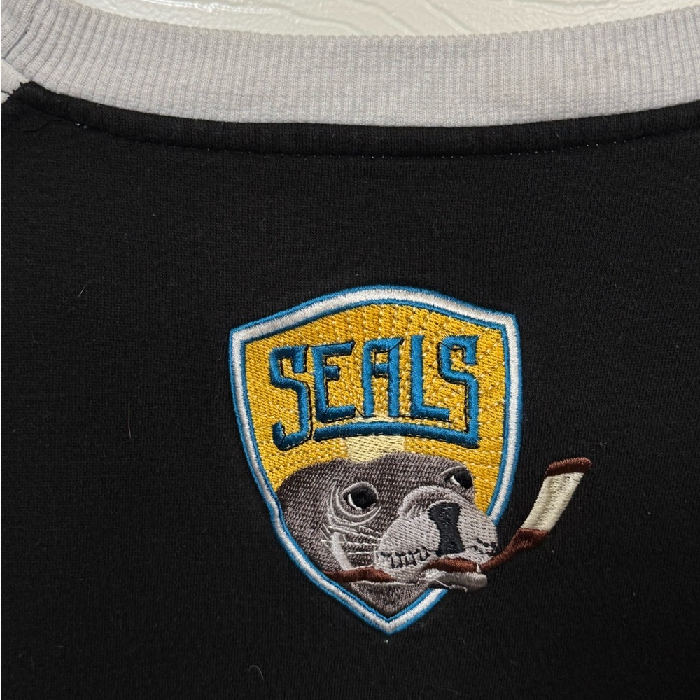 Vintage San Francisco Seals Retro Hockey Men’s XL High End Crew Sweatshirt SF CA - Picture 5 of 6